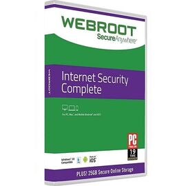 Webroot SecureAnywhere Internet Security Complete (3 Devices, 1 Year), Ηλεκτρονική Άδεια | Techbox