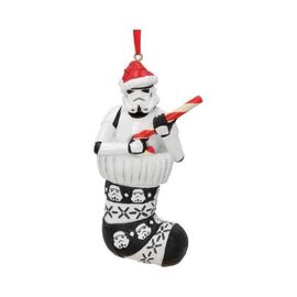 Stormtrooper in Stocking Hanging Ornament 11.5cm / Fan Shop and Merchandise - Merchandise Seasonals - Various - Techbox