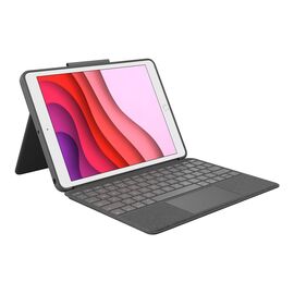 Logitech - Combo Touch for iPad 7th generation - GRAPHITE Nordic / Electronics | Techbox