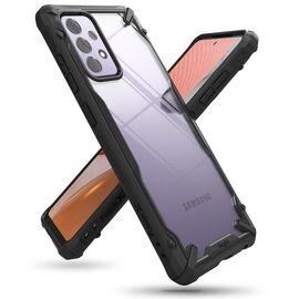 Ringke Fusion X durable PC Case with TPU Bumper for Samsung Galaxy A72 5G black (FUSG0070) - Samsung Cases - Cases - Techbox