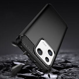 Carbon Case case for Xiaomi 13 flexible silicone carbon cover black - Xiaomi Cases - Cases - Techbox