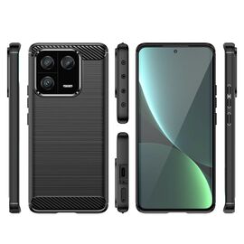Carbon Case case for Xiaomi 13 Pro flexible silicone carbon cover black - Xiaomi Cases - Cases - Techbox
