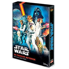 Star Wars VHS premium A5 notebook - STATIONERY / SCHOOL|NOTEBOOKS