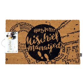 Harry Potter Mischief Managed doormat 60x40cm - HOUSEHOLD ITEMS|DOORMATS