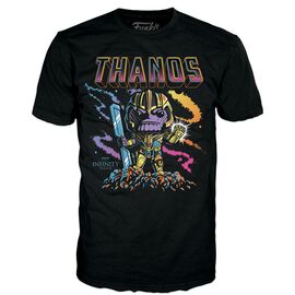 Set figure POP & Tee Marvel Infinity Saga Thanos Exclusive - Funko POP - Collectibles - Techbox