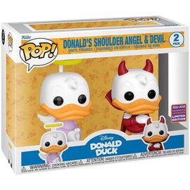 POP pack 2 Disney Donald Duck - Donald Angel & Devil Exclusive - Funko POP - Collectibles - Techbox