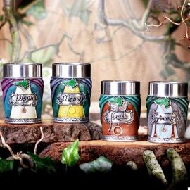 Lord of the Rings Hobbit Shot Glass Set / Fan Shop and Merchandise - Mugs & Bottles - Gifts - Techbox