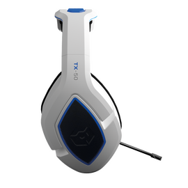 TX-50 Wireless RF Stereo Gaming Headset (White/Blue) (Uni) / Electronics - Headsets - Speakers & Headphones - Techbox