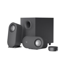 Logitech - Z407 Computer Speakers with Subwoofer and Bluetooth Connection - Graphite / Computers | Techbox