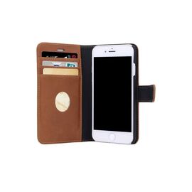 RadiCover - ​Radiationprotection Wallet Leather​ iPhone 6/7/8 - Brown / Electronics - Apple Cases - Cases - Techbox