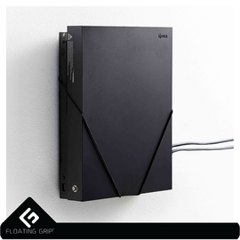 Floating Grip Xbox One X Wall Mount (Black) - Xbox One Accessories - Accessories for Consoles - Techbox