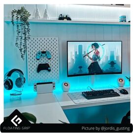Floating Grip Wall Mount Covers (Turquoise) / Electronics | Techbox
