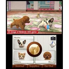 Nintendogs and Cats 3D: French Bulldog (Select) / Nintendo 3DS - Nintendo 3DS - Nintendo 3DS - Games - Nintendo - Simulation ...
