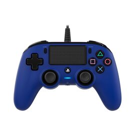 Nacon Compact Controller (Blue) - PS4 Accessories - Accessories for Consoles - Techbox