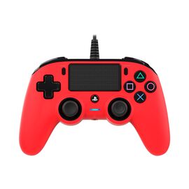 Nacon Compact Controller (Red) / PlayStation 4 - PS4 Accessories - Accessories for Consoles - Techbox