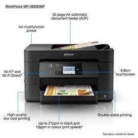 Epson - WorkForce Pro WF-3820DWF / Computers | Techbox