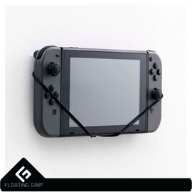 Nintendo Switch Console wall mount by FLOATING GRIP®, Black / Nintendo Switch - Nintendo Switch - Nintendo Switch - Accessori...
