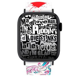 DC Comics Harley Quinn Smartwatch strap + face designs |  Techbox