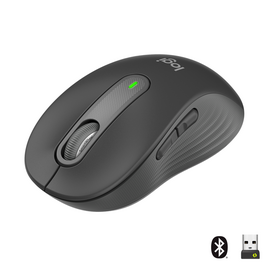 Logitech - M650 Signature - Large Wireless Mouse -  Graphite / Computers | Techbox
