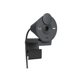 Logitech - Brio 300 Full HD webcam, Graphite / Computers