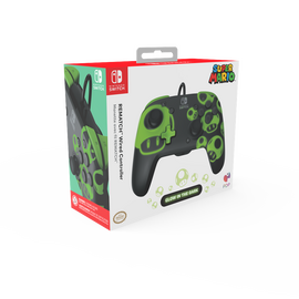 PDP Rematch Wired controller - 1Up Glow In The Dark / Nintendo Switch | Techbox