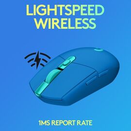 Logitech - G305 Wireless Gaming Mouse - Blue / Computers - Mice - Keyboards & Mice - Techbox