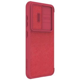 Nillkin Qin Leather Pro Case for Samsung Galaxy S23+ flip cover camera cover red | Techbox