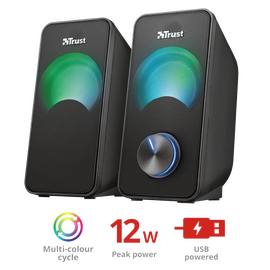 TRUST ARYS COMPACT 2.0 SPEAKER RGB / Computers | Techbox