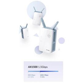 D-Link - EAGLE PRO AI AX1500 Mesh Range Extender / Computers
