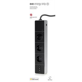 Eve Energy Strip - Smart Triple Outlet & Power Meter with Apple HomeKit technology / Electronics