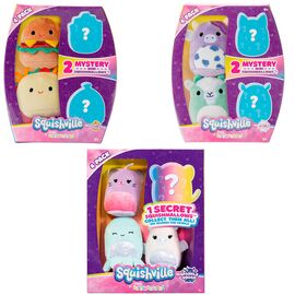 Squishmallows plush toy set assorted 5cm |  Techbox