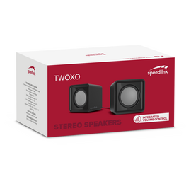 Speedlink - TWOXO Stereo Speakers, black / Computers | Techbox