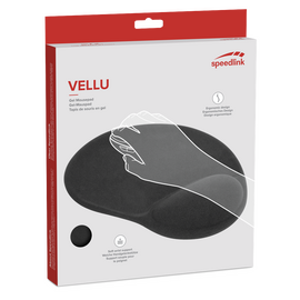 Speedlink - VELLU Gel Mousepad, black / Computers | Techbox