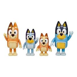 Bluey - Figure 4-pack  - Family Pack (90077) / Toys - Figurines - Collectibles - Techbox