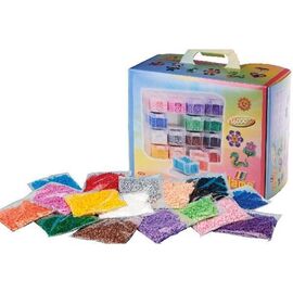 HAMA  - Beads - Large Storage box w/ Midi beads & 16 compartments (6761) / Toys |  Techbox