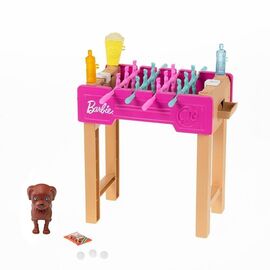 Barbie - Football Table and Pet Mini Playset (GRG77) / Toys - Dolls - Collectibles - Techbox