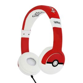 OTL - Junior Headphones - Pokemon Pokeball (856542) / Toys - Merchandise Technology - Various - Techbox