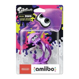 Inkling Squid Neon Purple (Splatoon) / Video Games and Consoles