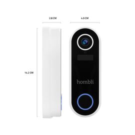 Hombli - Smart Doorbell 2 Promo Pack (Doorbell 2 + Chime 2) White / Electronics - Αταξινόμητα -  - Techbox