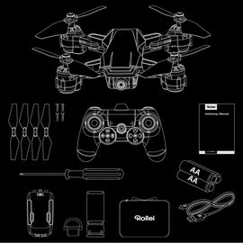Rollei - Fly 60 Fly More Combo Camera Drone / Electronics - Drones - Gadgets - Techbox