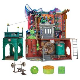 Turtles Mutant Mayhem - Large Playset Sewer Lair Dlx (46-83478) / Toys - Various - Various - Techbox