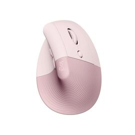 Logitech - Lift Ergo Mouse, Rose/Dark Rose / Computers - Mice - Keyboards & Mice - Techbox