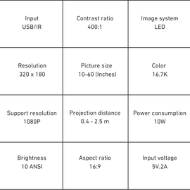 PICCO PROJECTOR / Gadgets - Αταξινόμητα -  - Techbox