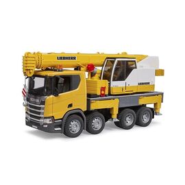 Bruder - Scania Super 560R Liebherr crane truck with Light & Sound (03571) / Toys
