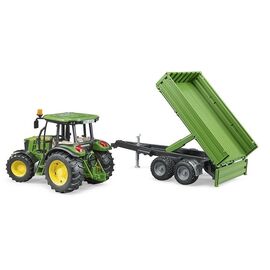 Bruder - John Deere 5115 M with Tipping Trailer (BR2108) / Toys