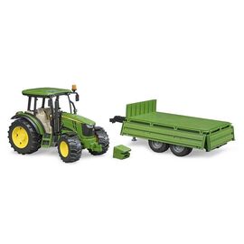 Bruder - John Deere 5115 M with Tipping Trailer (BR2108) / Toys