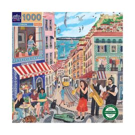 EEBOO - Puzzle 1000 pcs - Lisbon - (EPZTLSB) / Toys |  Techbox