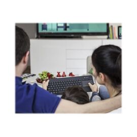 ​Logitech Wireless Touch Keyboard K400 Plus Black (Nordic)​ / Computers | Techbox