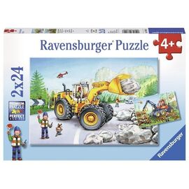 Ravensburger - Digger At Work 2x24p - 07802 / Toys - Αταξινόμητα -  - Techbox