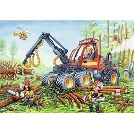 Ravensburger - Digger At Work 2x24p - 07802 / Toys - Αταξινόμητα -  - Techbox